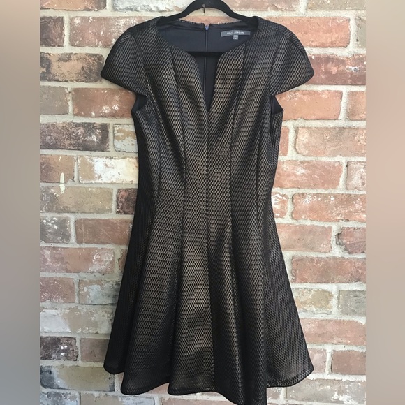 Julia Jordan Elegant Black Mesh Dress size 12 - Picture 1 of 4